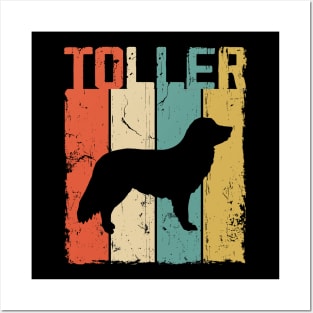 Vintage Toller dog Posters and Art